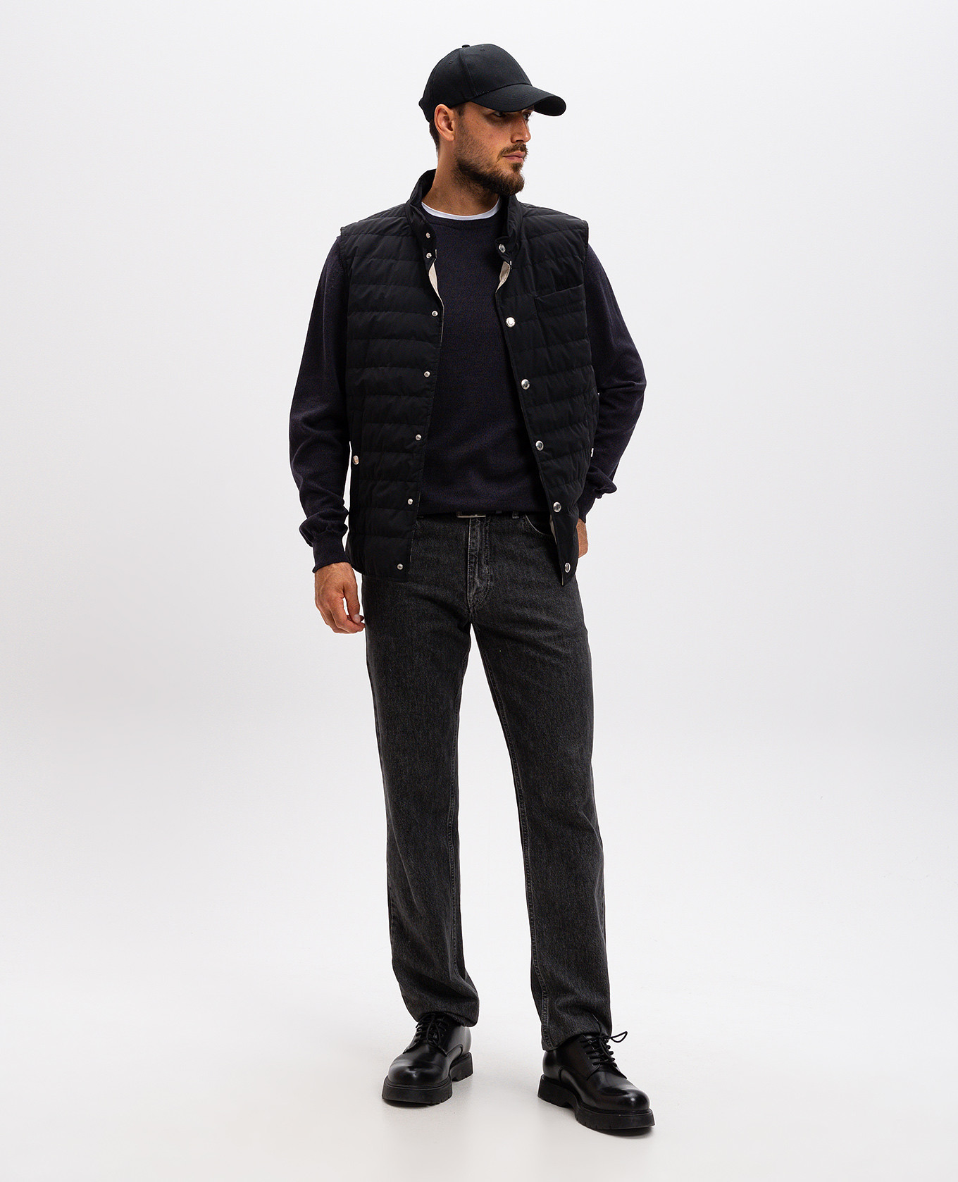 

Gray woolen jumper Cashmere&Whiskey, Grey