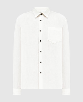Cashmere&Whiskey White linen shirt 0331900195