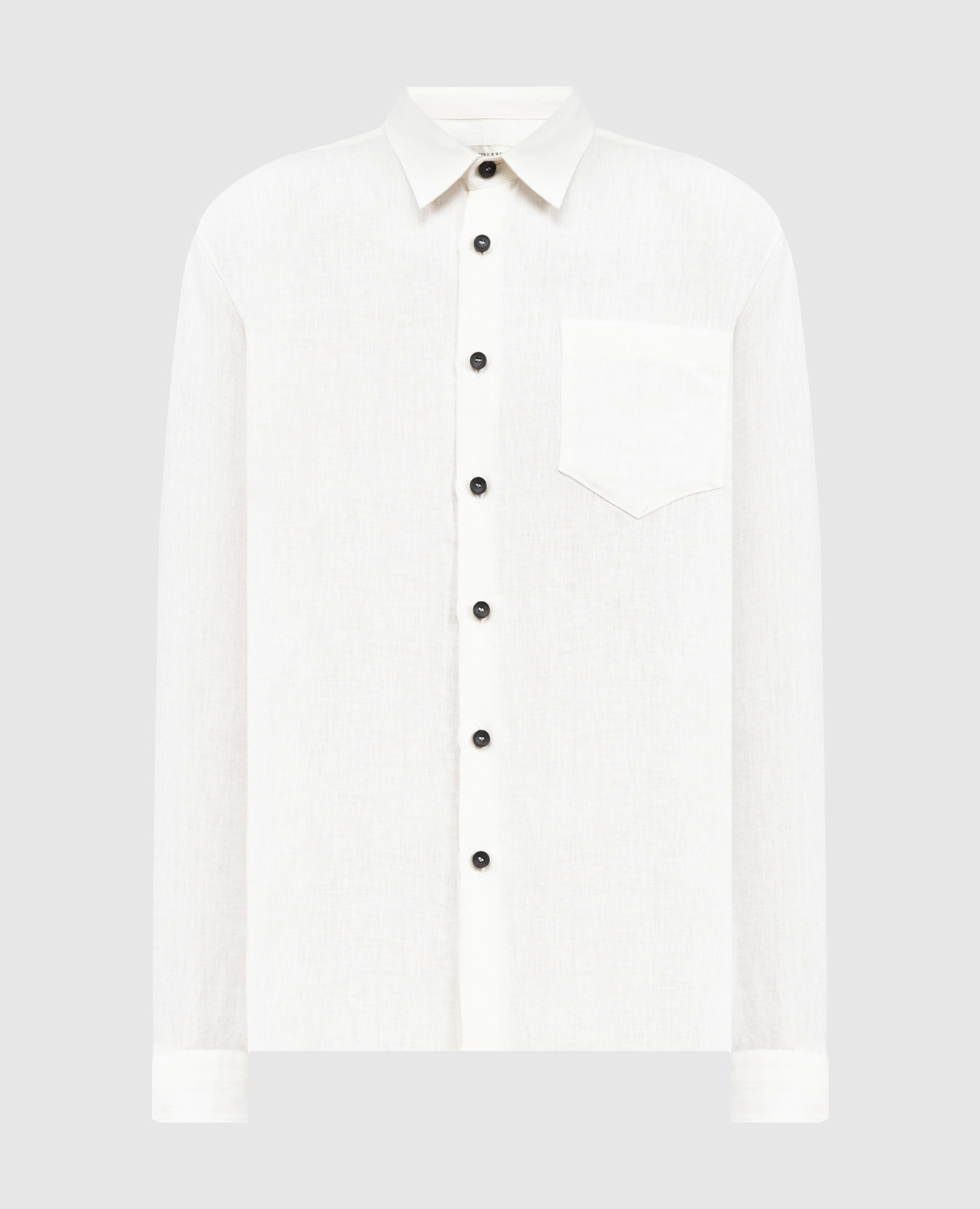 White linen shirt Cashmere&Whiskey