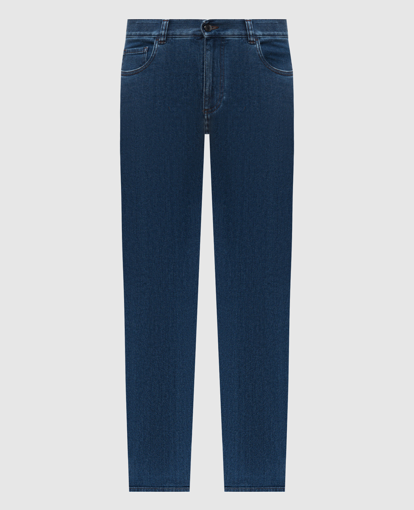 Blue jeans with cashmere Canali