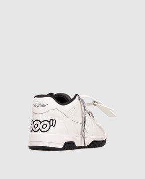 Off-White Out Of Office white leather sneakers W259F5L006