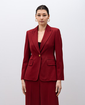 Max Mara Burgundy CURVE wool jacket CURVE