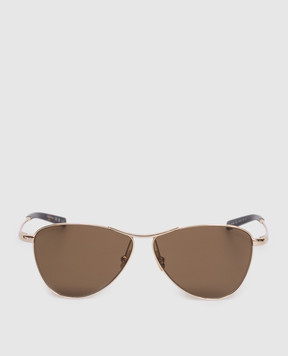 Saint Laurent VESPER gold sunglasses 843055Y9969