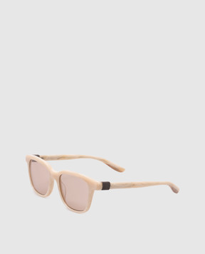 Brunello Cucinelli Beige sunglasses with a monil chain MOCGEMMV06