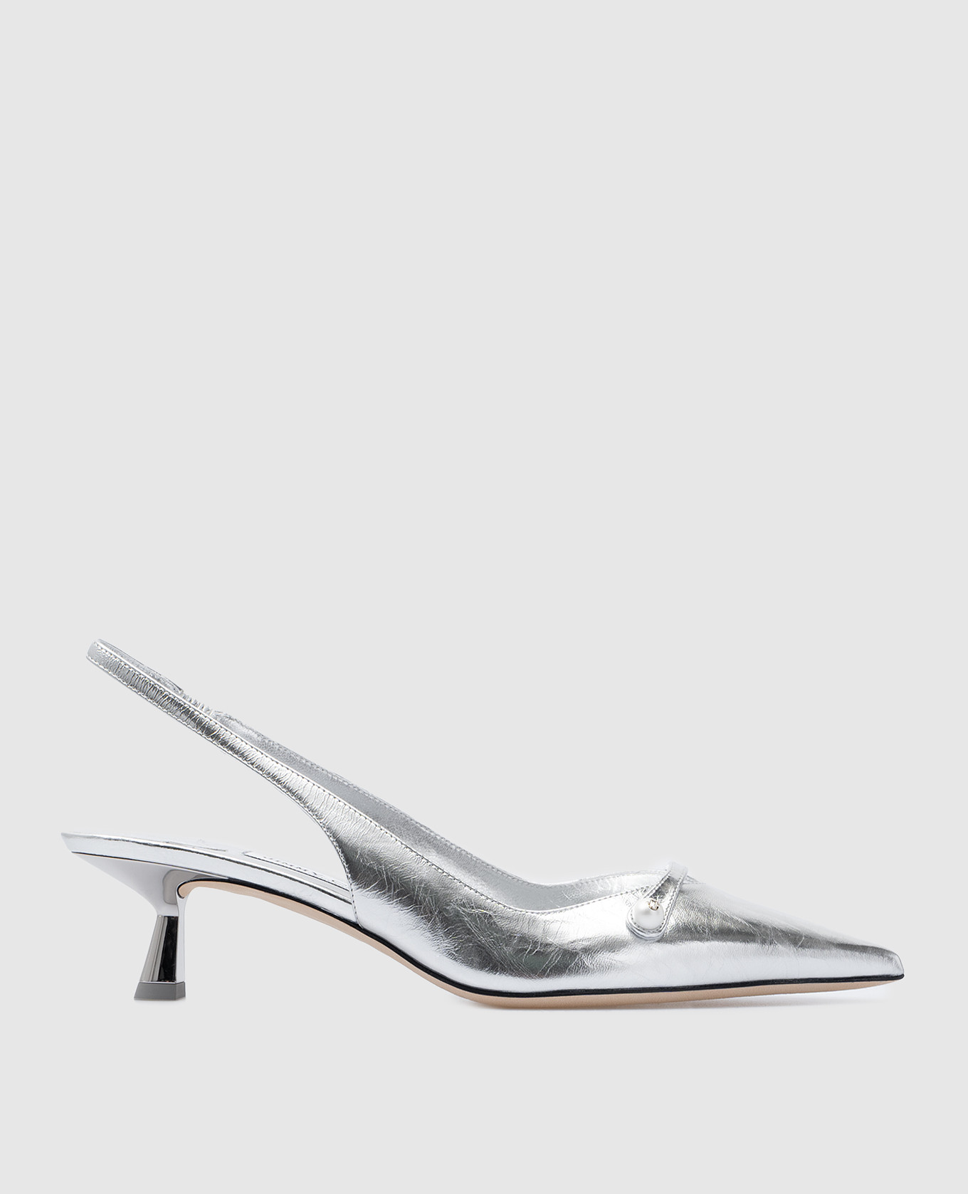 

Amita silver leather slingbacks Jimmy Choo