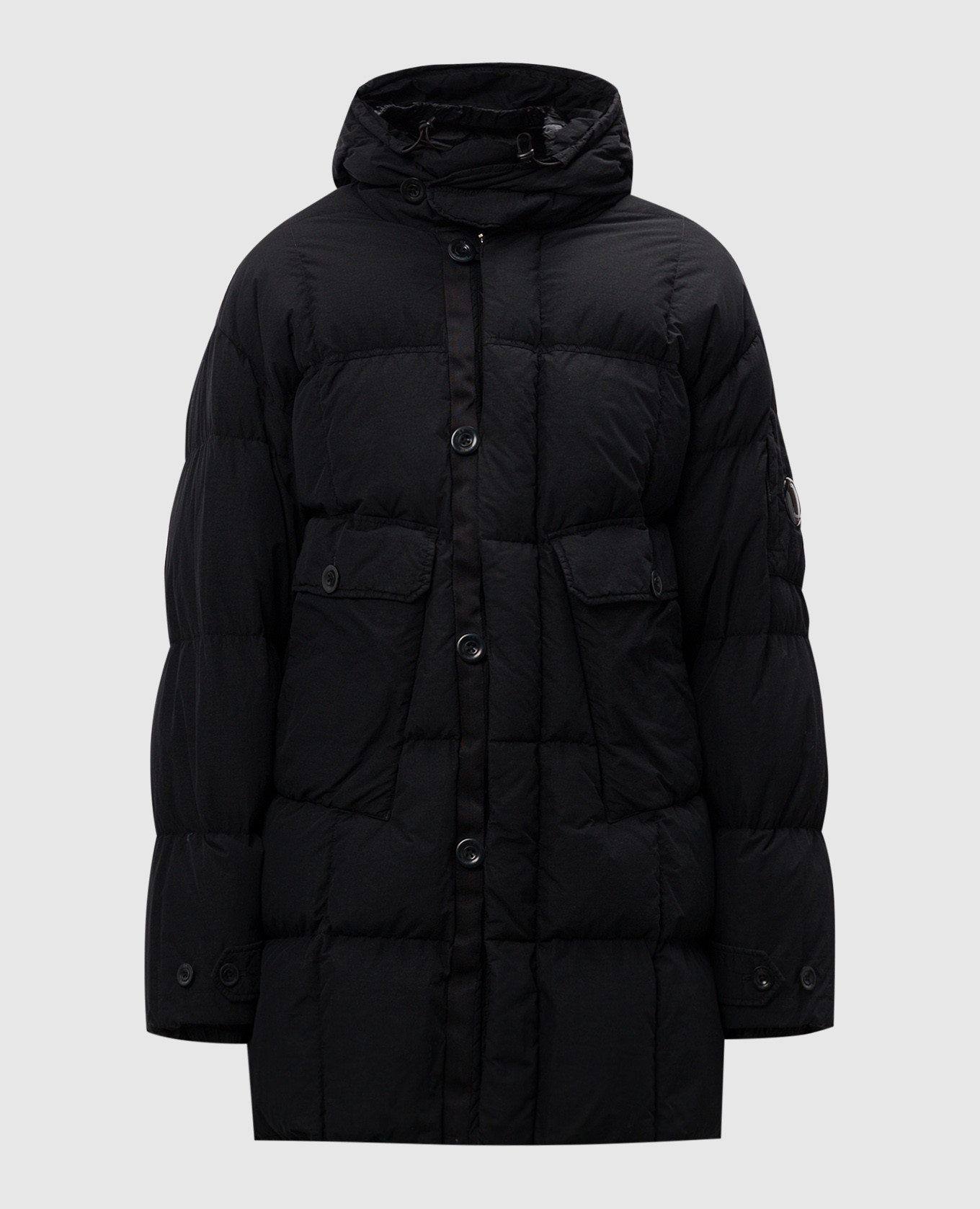 Nou C.P. Company Black down jacket Flatt Nylon