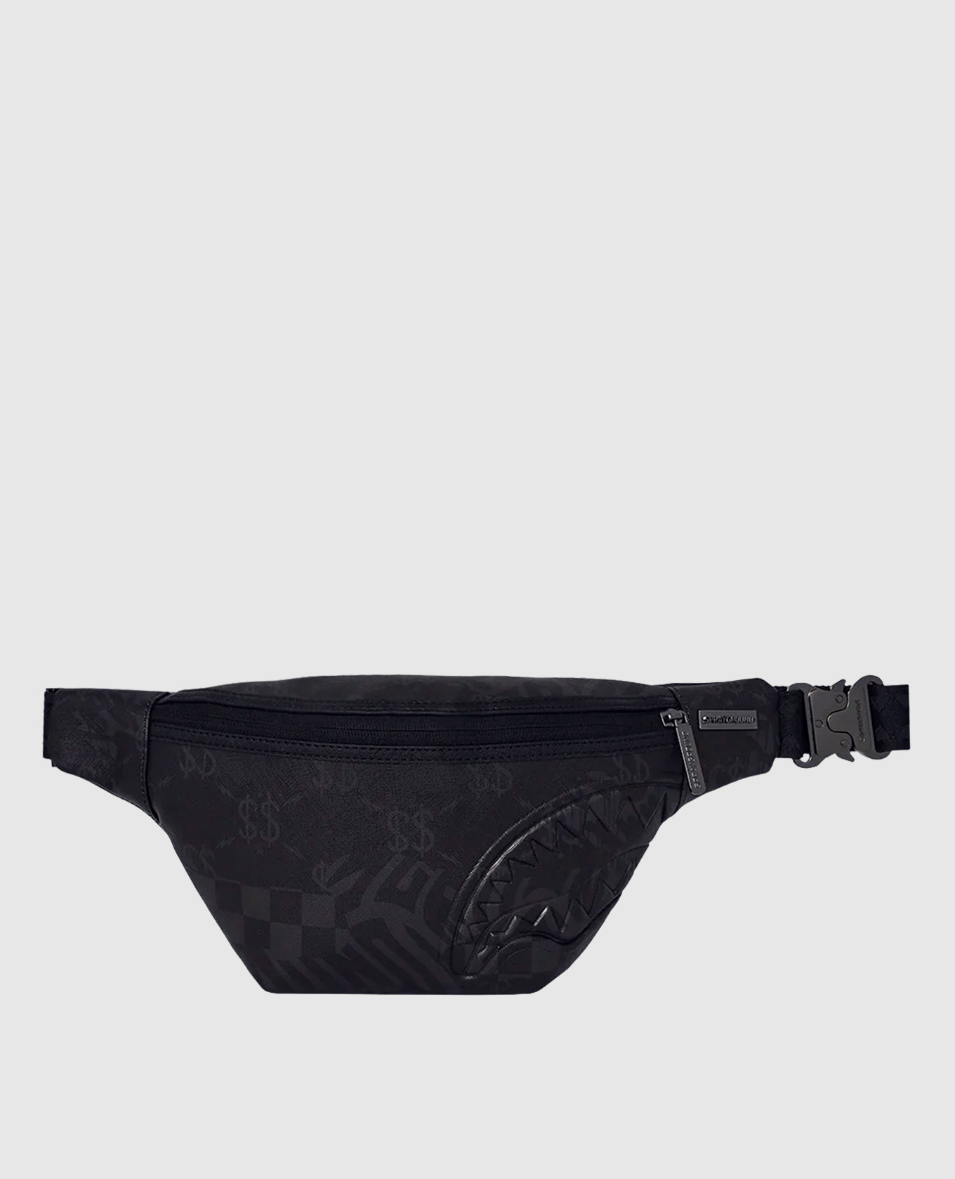 

Children's black belt bag with logo Sprayground