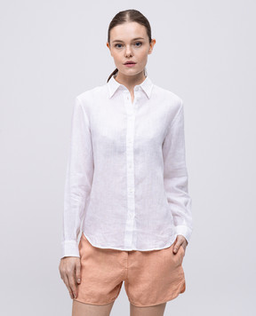 Vilebrequin White linen shirt FONU3U00