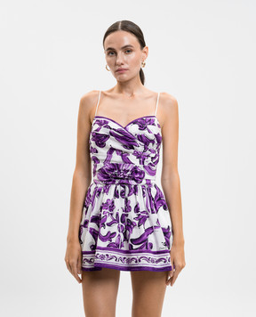 Dolce&Gabbana Mini dress in print F7BA9TFI5LT