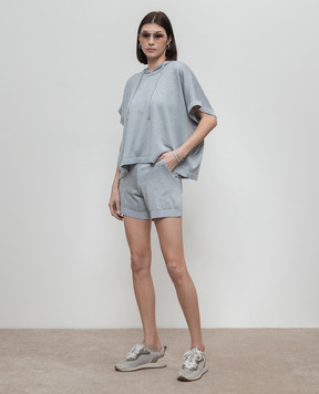 Peserico Gray shorts S94071F129234F