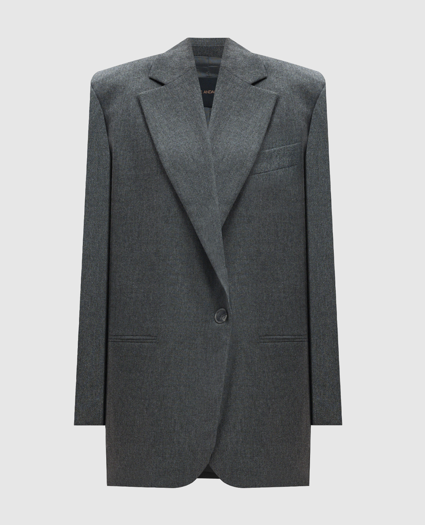 

Gray Guia jacket with wool The Andamane, Grey