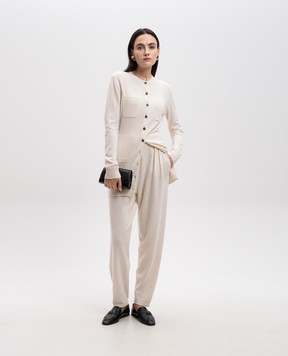 LISA YANG White Lia cashmere cardigan 2024308