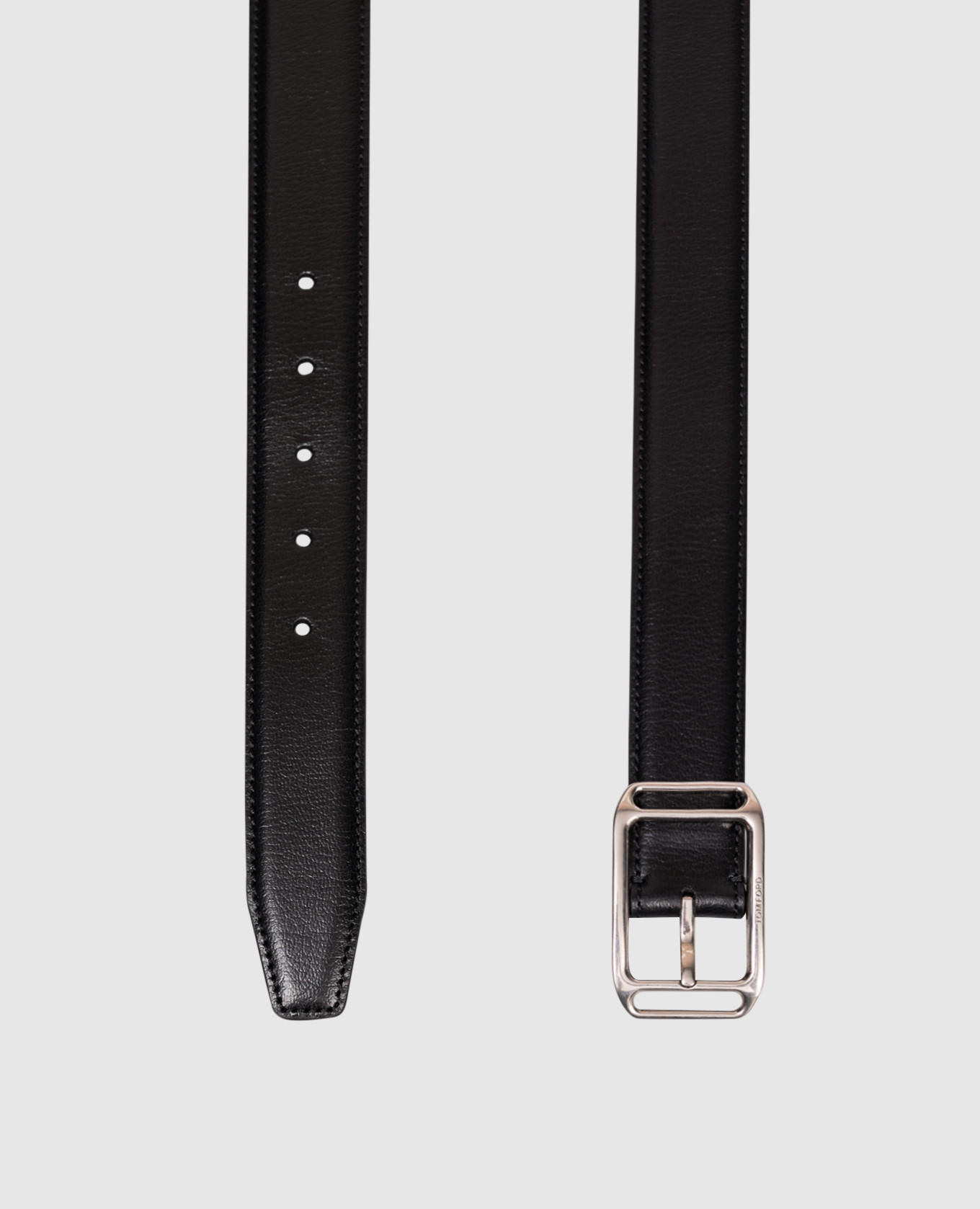 

Black leather belt Tom Ford