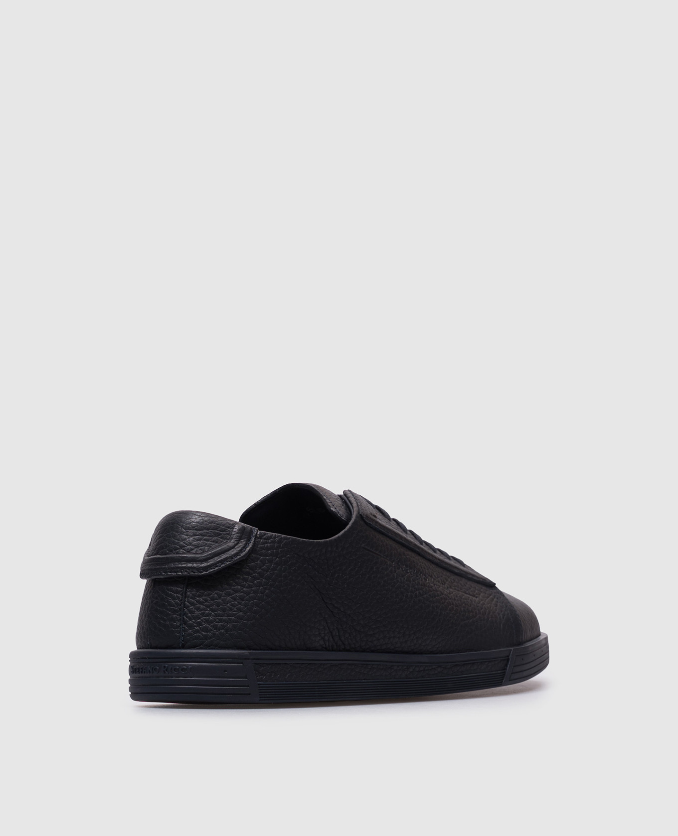 

Blue leather sneakers Stefano Ricci