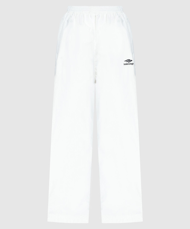 BALENCIAGA|TRAINING PANTS (763437 TNQ25 9000) Balenciaga - White sports pants 3B SPORTS ICON 763437TNQ25