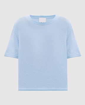 Allude Blue wool and cashmere top 25217703