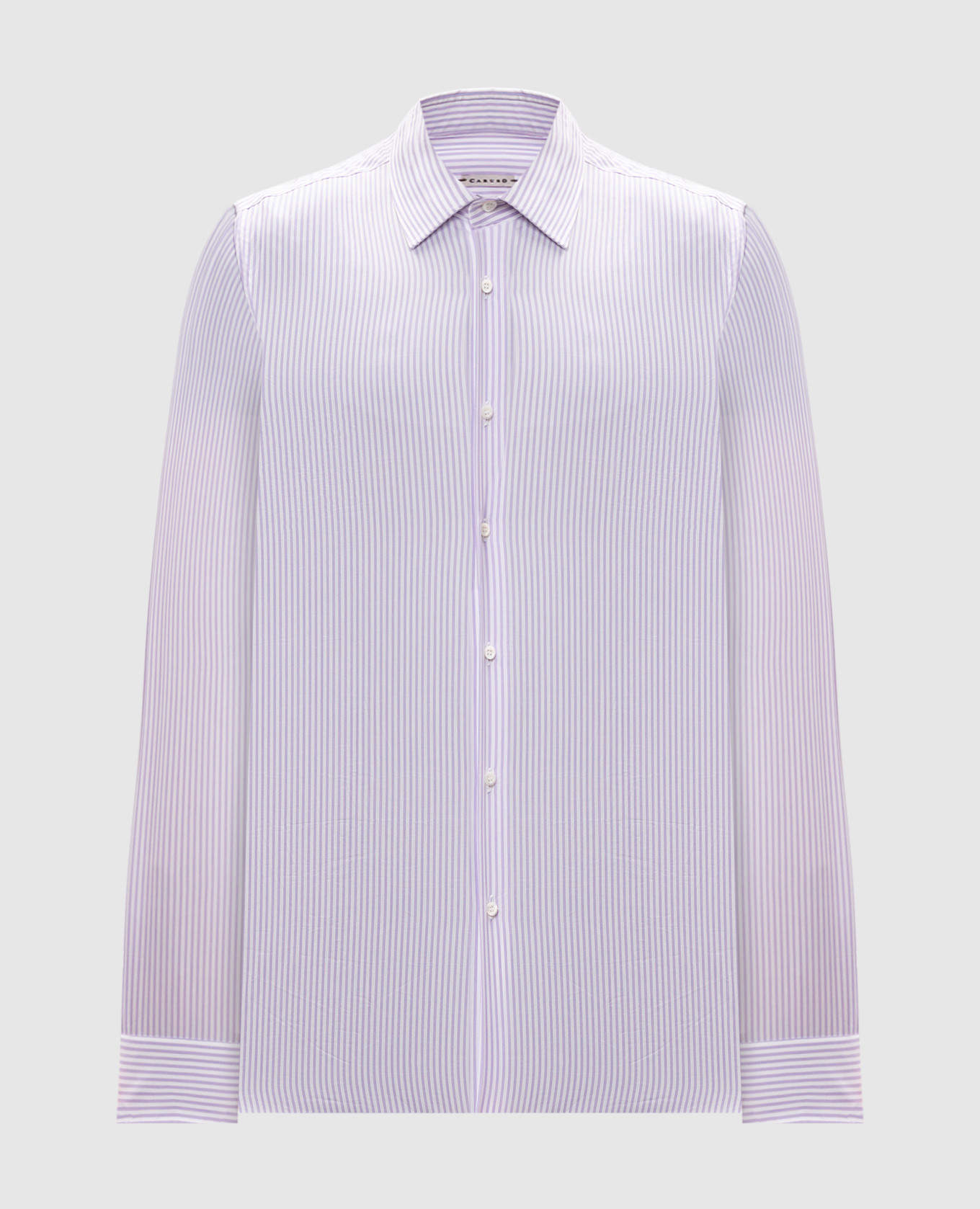 

Purple striped shirt Caruso, Фиолетовый