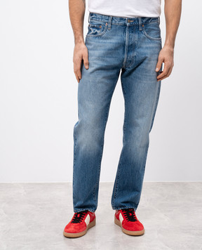 Valentino Blue jeans with a distressed effect 6V3DE04CAA6