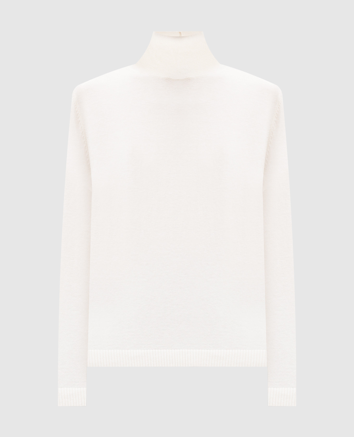 

White KIKU golf with silk and wool Max Mara Weekend, Белый