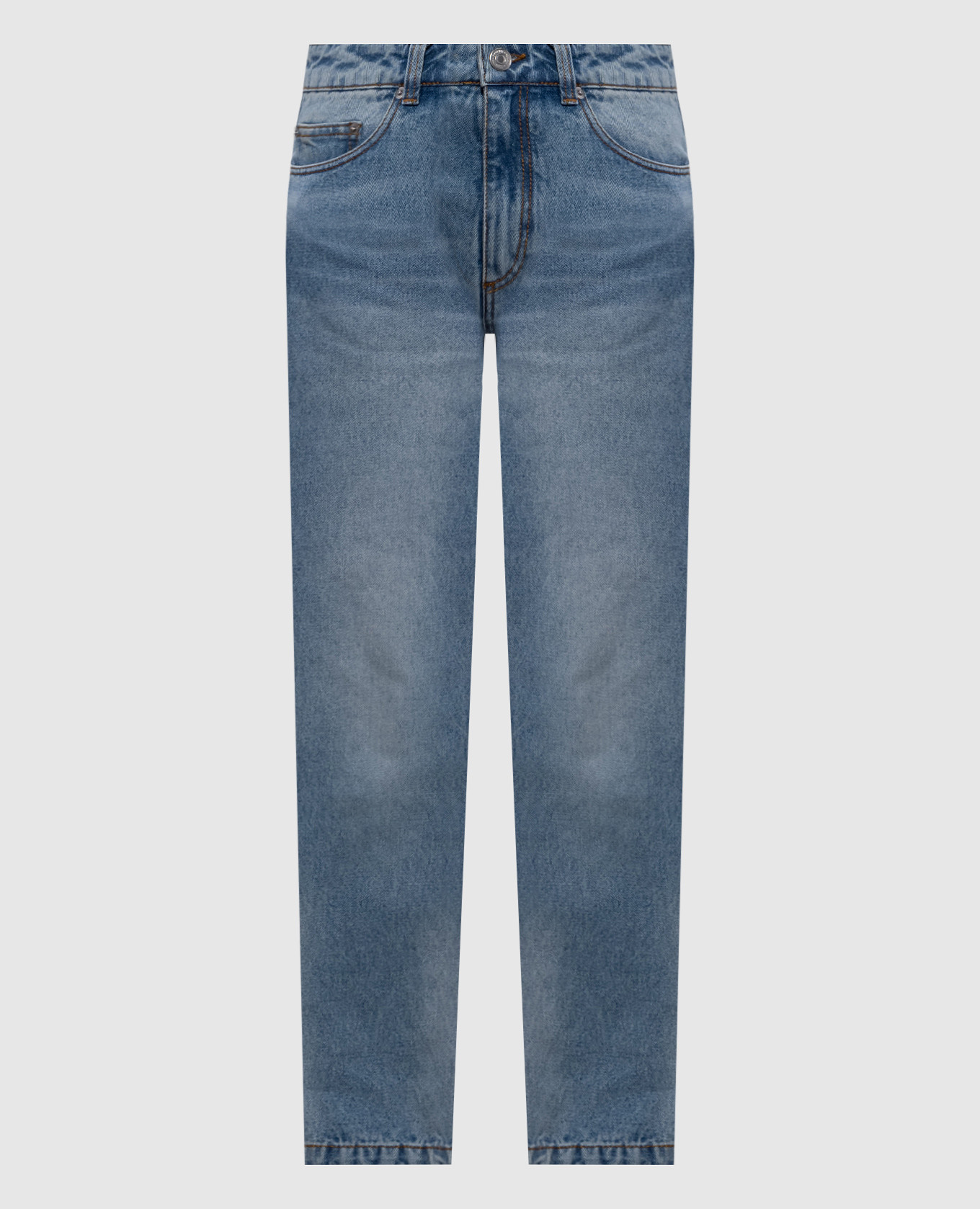 Blue jeans with Ami Paris