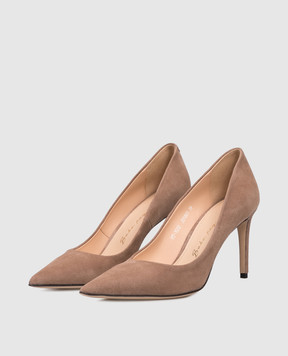 Babe Pay Pls Beige suede shoes 201801ZA