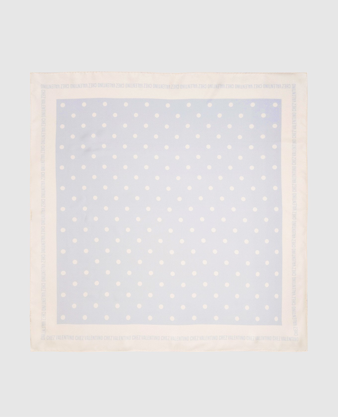 

Chez Valentino blue silk scarf Valentino, Light blue