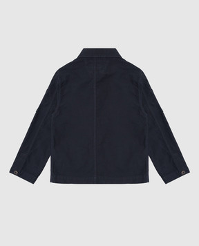 C.P. Company Children's blue jacket with logo CUA000LZC0018