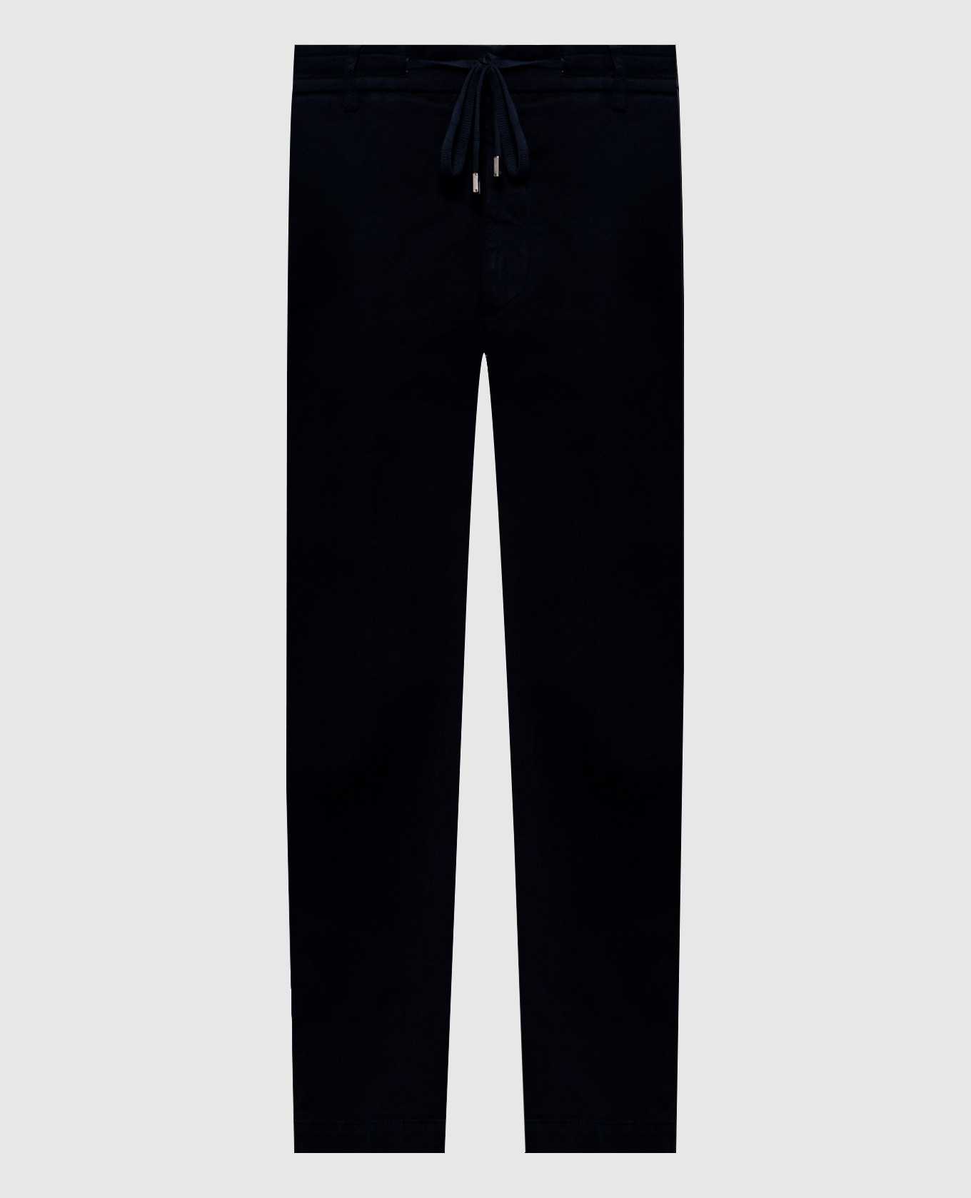 Blue pants with logo