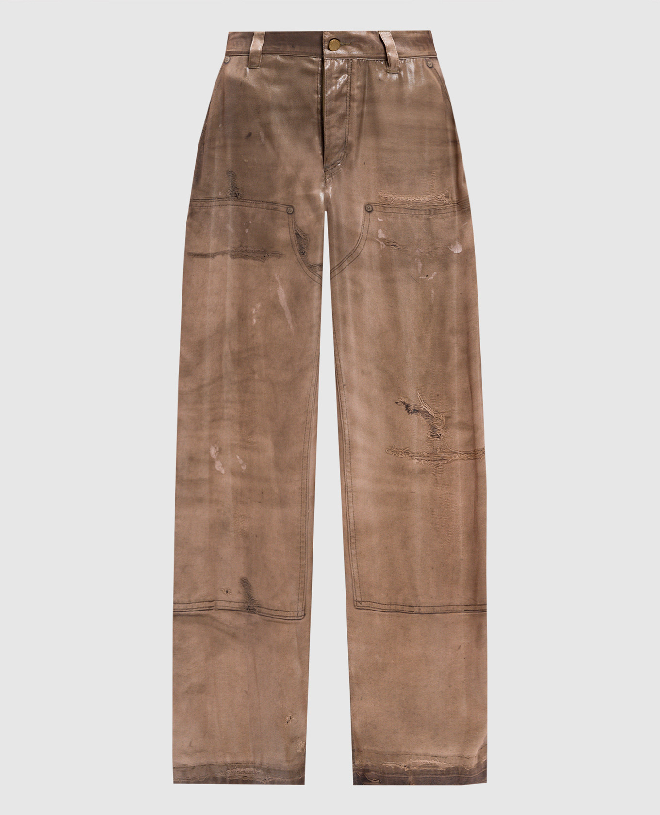 

Yellow pants in a print Alexander Wang