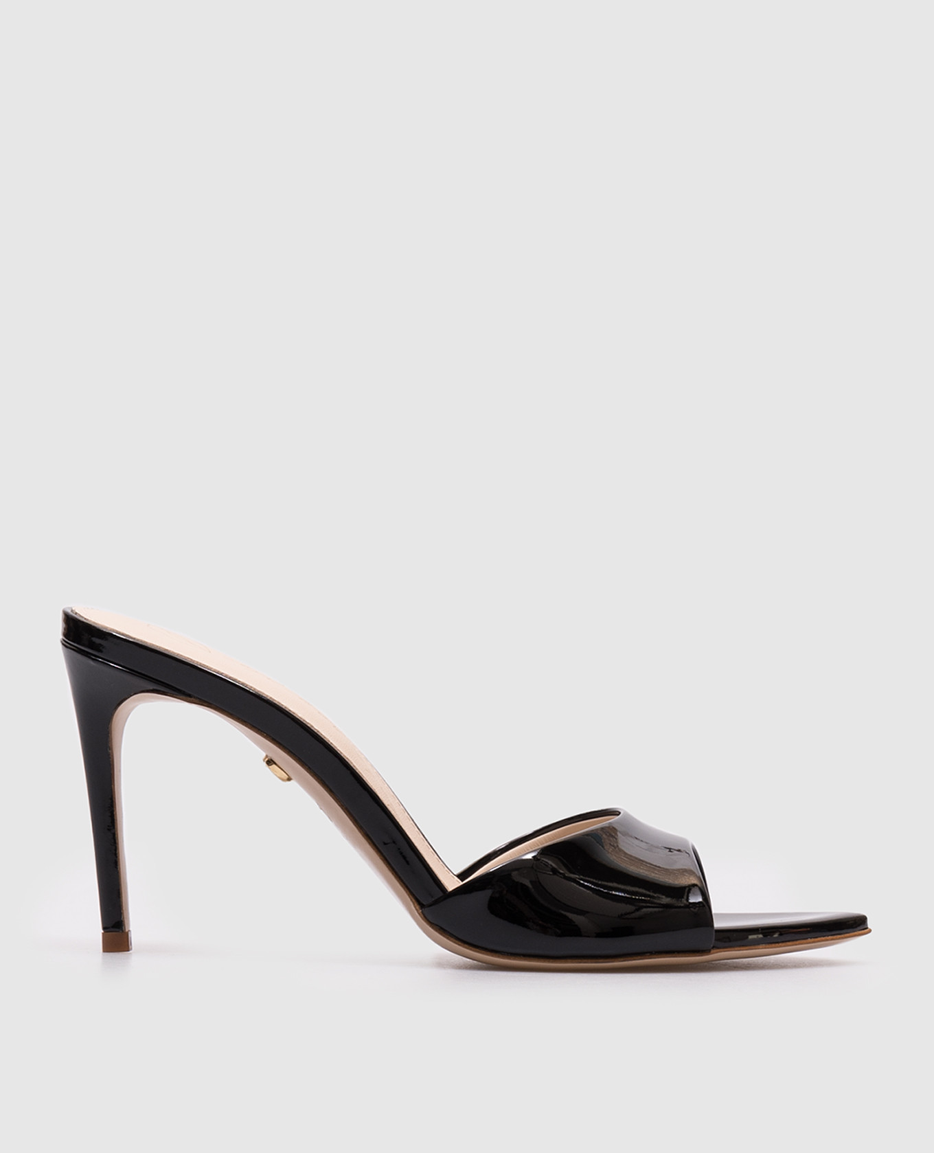 

Black patent leather mules Babe Pay Pls
