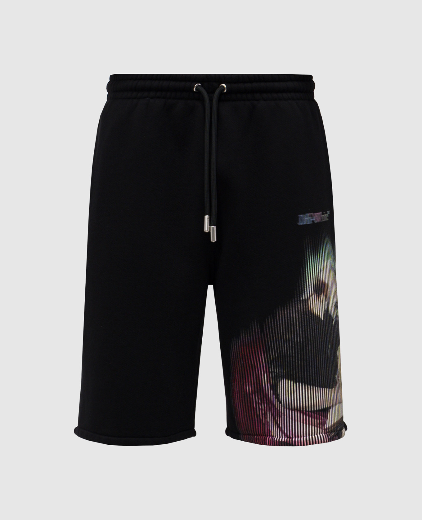 

Black shorts with print Off-White