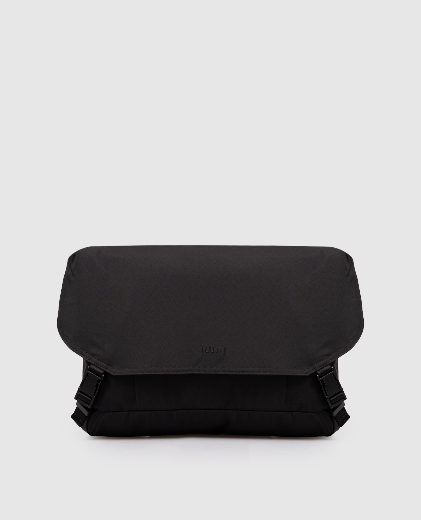 

Black sling bag with logo Juun.j