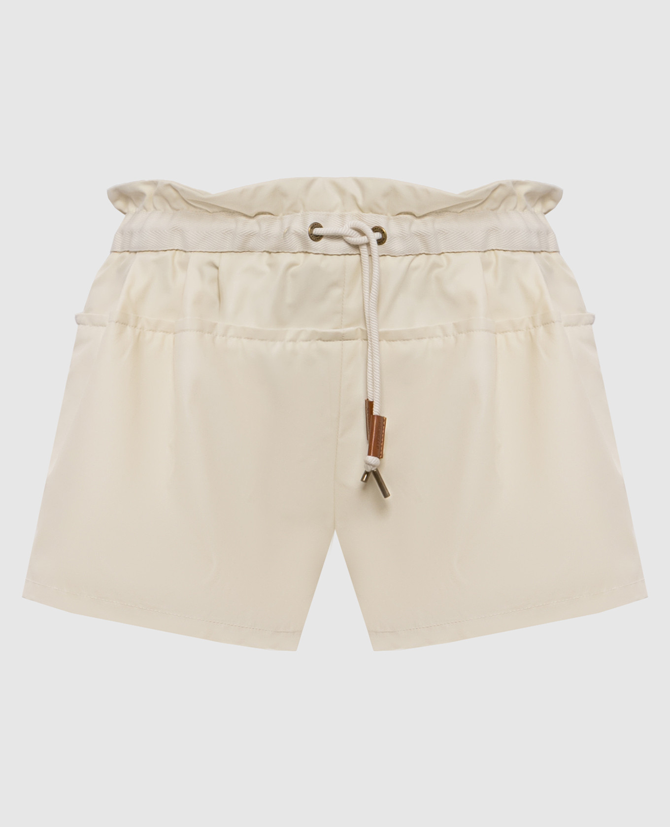 Beige shorts Moncler