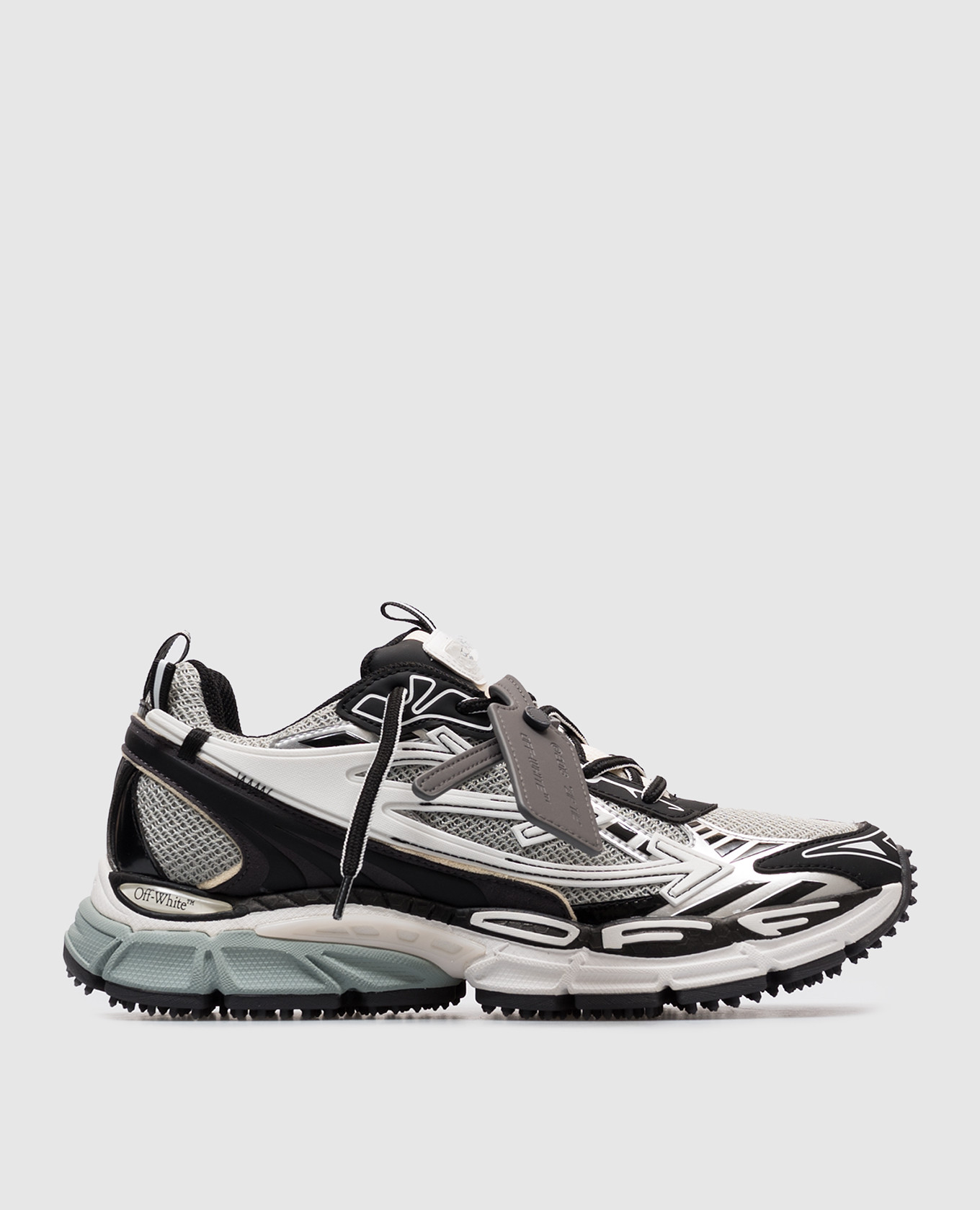 

Black Be right back sneakers with logo Off-White