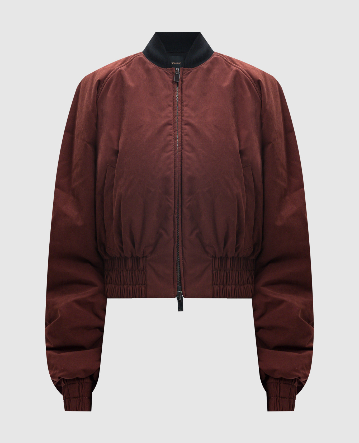 Brown sierra bomber jacket the andamane