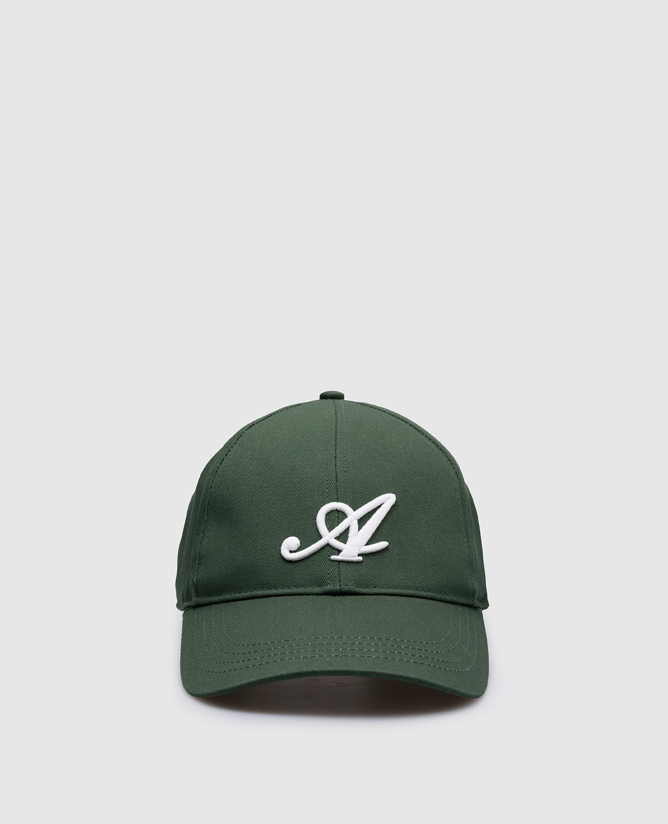 

Green cap with logo monogram embroidery Axel Arigato