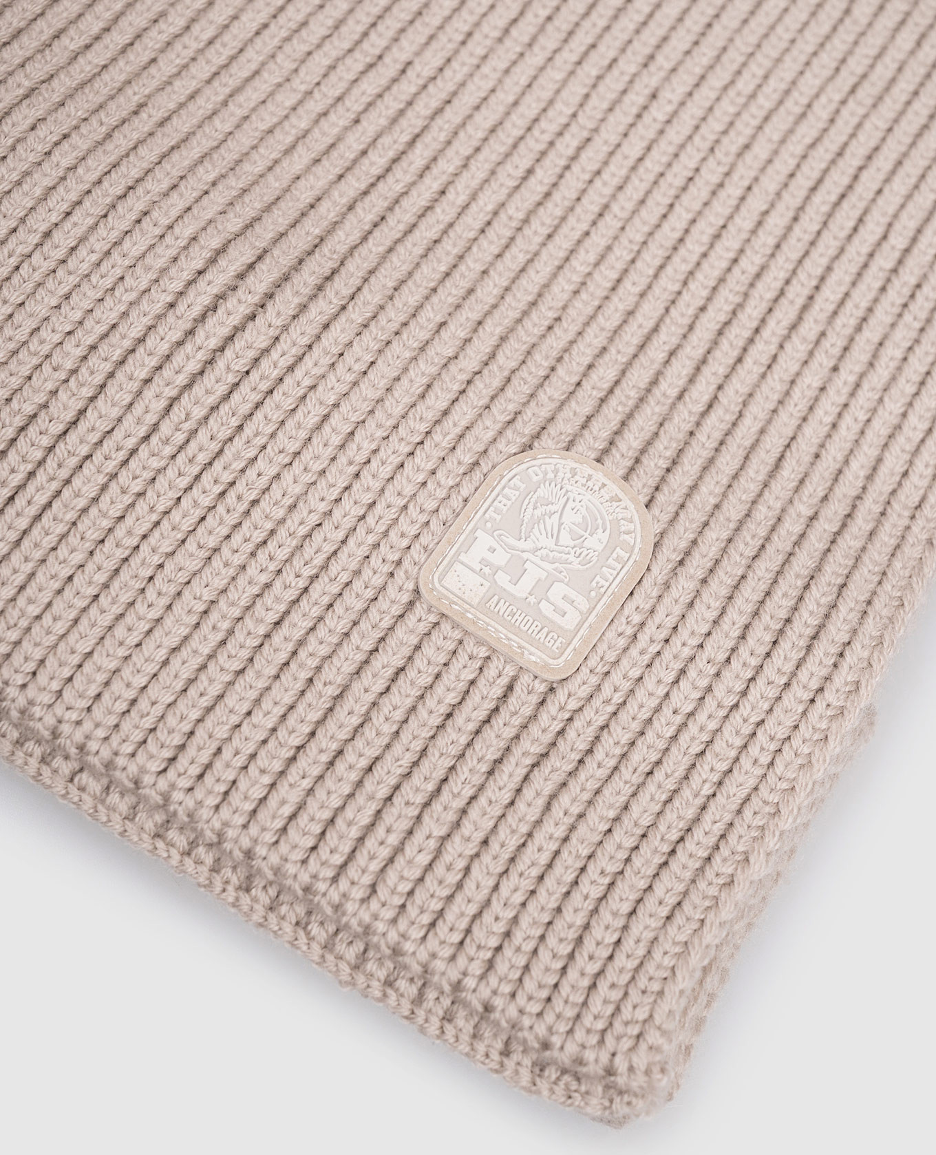 Gray merino wool scarf Parajumpers 3