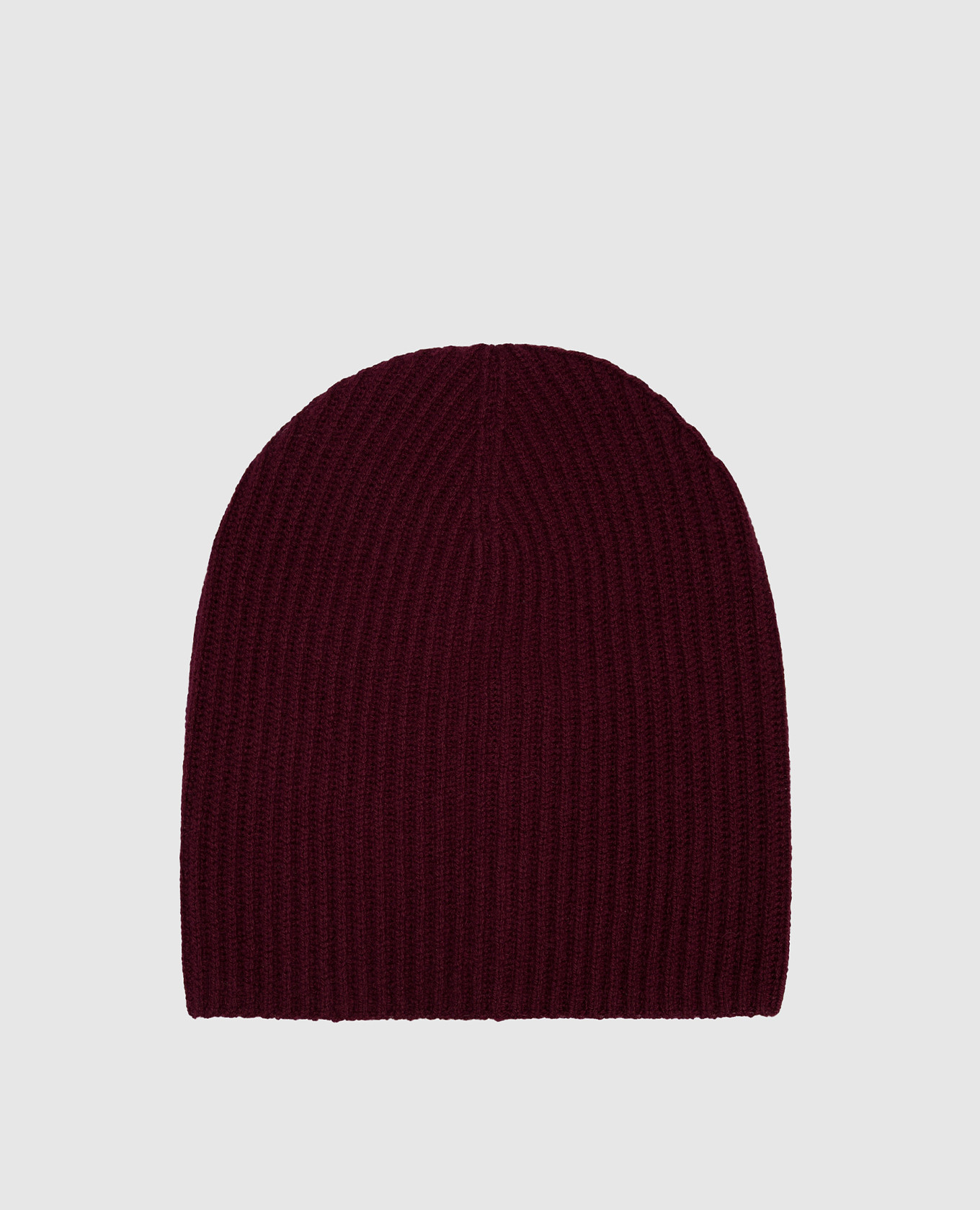 Burgundy cashmere hat Allude