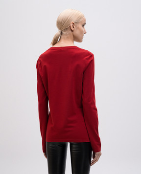 Wolford Red sweater with wool 59668