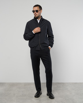 Canali Blue pants made of wool PR0125691678