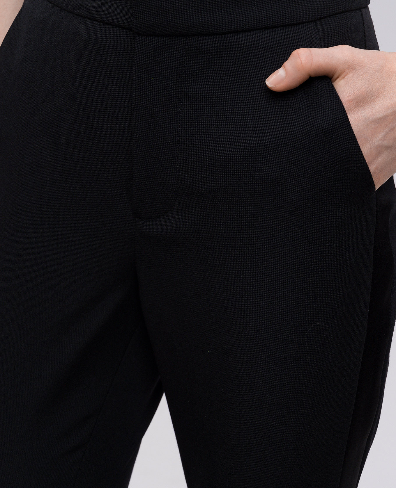 Black wool pants Balmain 5