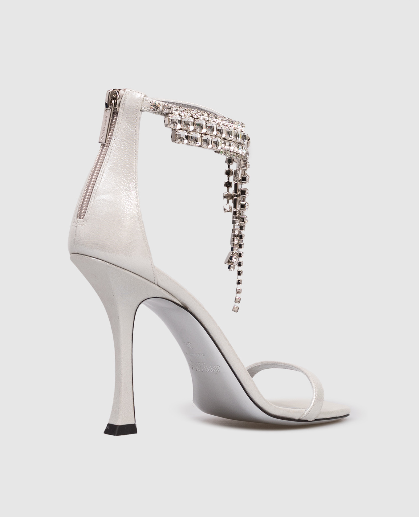 

Verity silver sandals with crystals Jimmy Choo