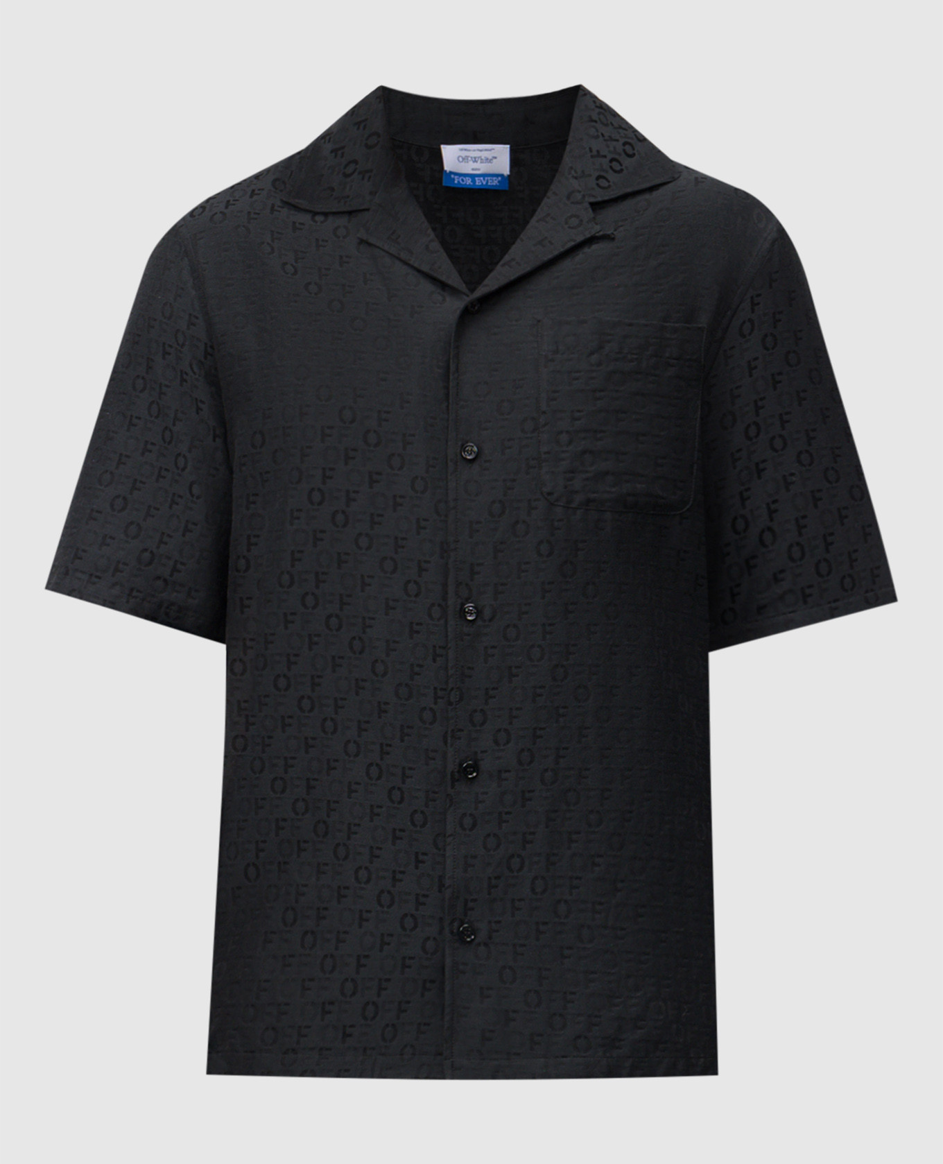 

Black shirt with silk Off-White