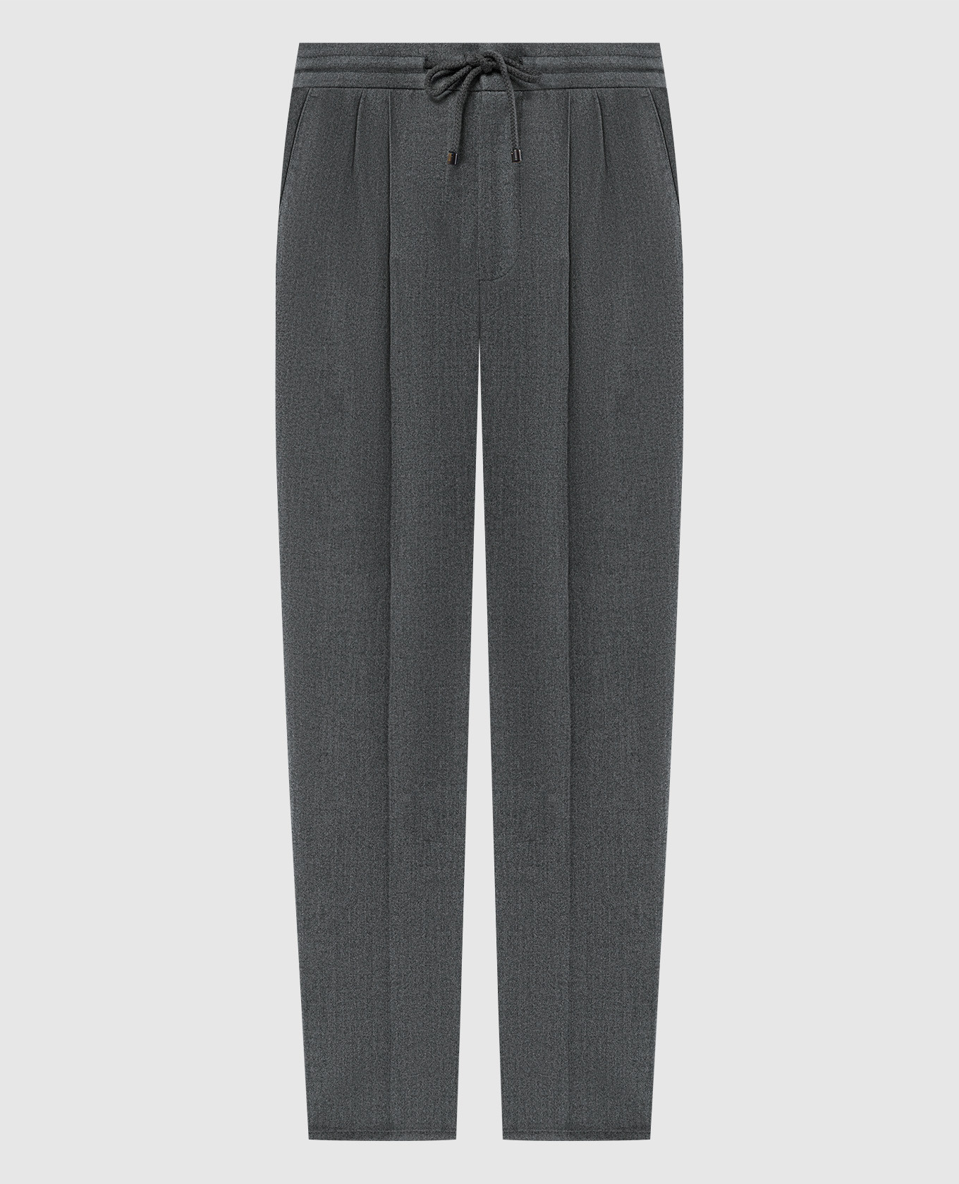 

Gray melange pants made of wool Brunello Cucinelli, Grey