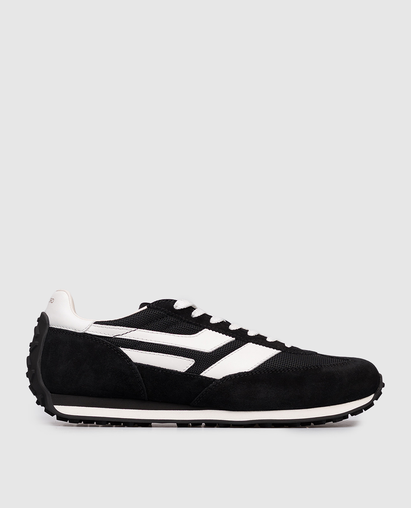 Black MICK combination sneakers Tom Ford