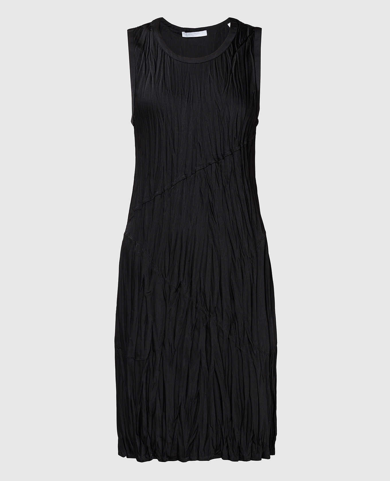 

Black dress with a reaper effect Helmut Lang