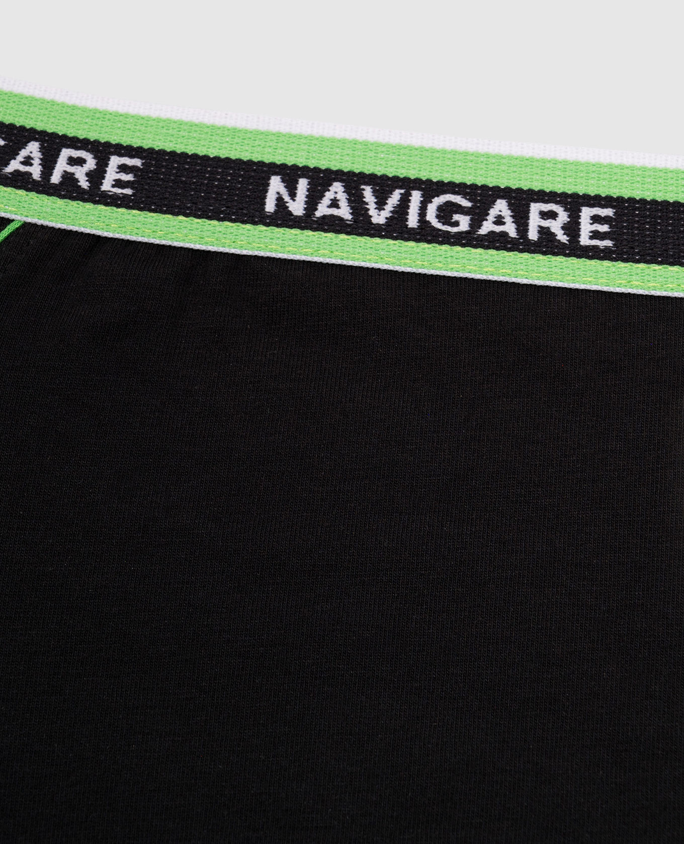 

Navigare children's black briefs with inscription RiminiVeste