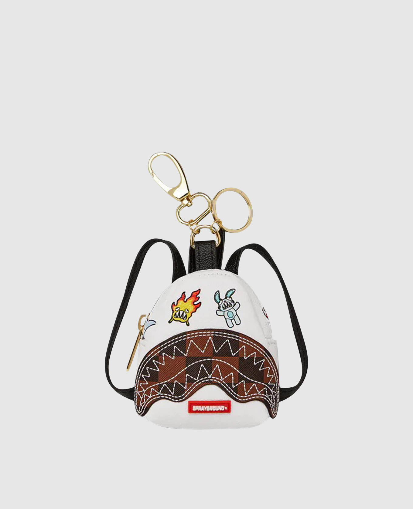 

Children's white keychain LET'S MAKE SOME NOISE Sprayground