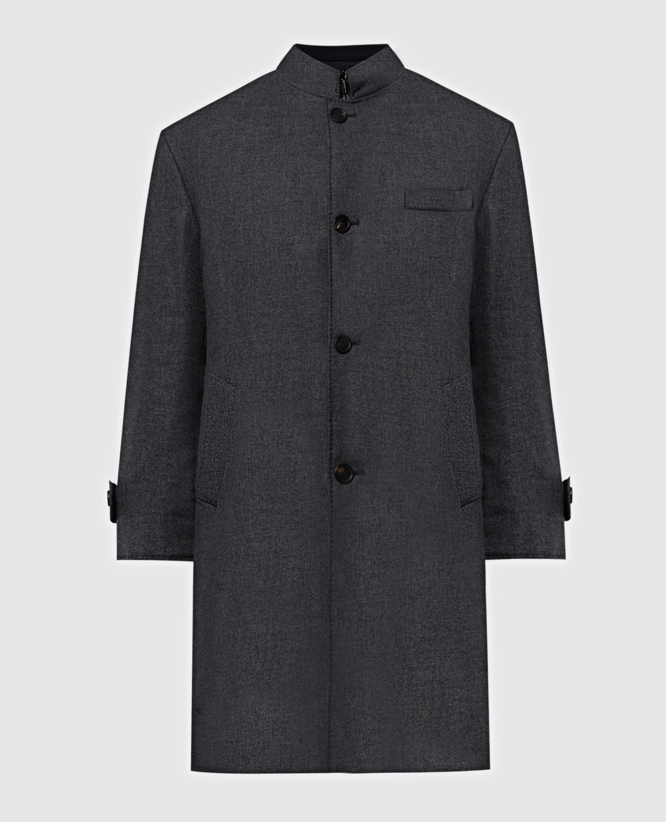 

Double-sided coat with cashmere and silk Brunello Cucinelli, Grey