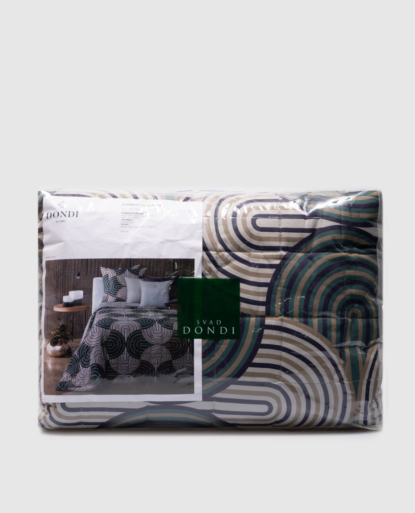 

Olimpia bedspread in an abstract pattern Dondi, White